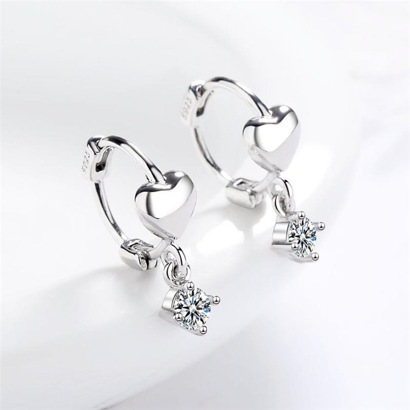 Dangle & Chandelier Sole Memory Romantic Heart Cute Zircon Pendant 925 Sterling Silver Fashion Female Earrings SEA778
Dangle & Chandelier Sole Memory Romantic Heart Cute Zircon Pendant 925 Sterling Silver Fashion Female Earrings SEA778