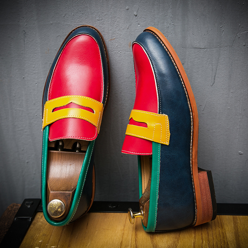 Hot Sale-Mens Dress Shoes Formal Patchwork Leather Shoe Fashion Handmade Wedding Party Men Loafers, Red
Hot Sale-Mens Dress Shoes Formal Patchwork Leather Shoe Fashion Handmade Wedding Party Men Loafers, Red