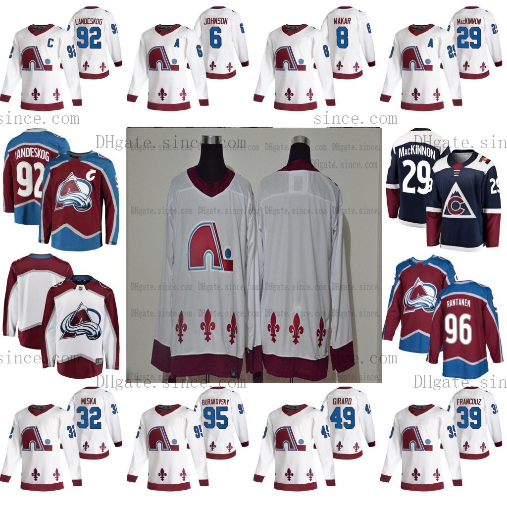 Colorado Avalanche 8 Cale Makar 2020-21 Reverse Retro Hockey Jersey Nathan MacKinnon Mikko Rantanen Gabriel Landeskog Ian Cole Burakovsky, Black;red
Colorado Avalanche 8 Cale Makar 2020-21 Reverse Retro Hockey Jersey Nathan MacKinnon Mikko Rantanen Gabriel Landeskog Ian Cole Burakovsky, Black;red