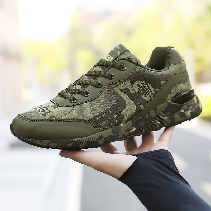 Fashion Sneakers for Men Outdoor Army Green Casual Shoes Men Camouflage Comfortable Mans Walking Footwear Lovers Size LJ201123, Black;white
Fashion Sneakers for Men Outdoor Army Green Casual Shoes Men Camouflage Comfortable Mans Walking Footwear Lovers Size LJ201123, Black;white
