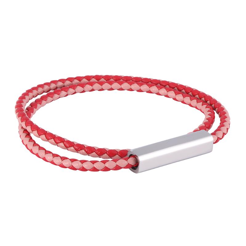 Red Pink Mix Leather Bracelets Women Magnetic Clasp Multilayer Braided Rope Bracelets for Female Jewelry BB0617
Red Pink Mix Leather Bracelets Women Magnetic Clasp Multilayer Braided Rope Bracelets for Female Jewelry BB0617