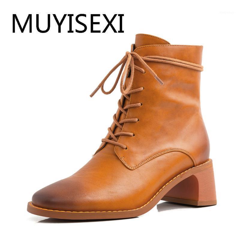 Fashion lace-up genuine leather solid nude women zipper ankle boots 5cm thick heel causal motorcycles women shoes GN13 MUYISEXI1, Black
Fashion lace-up genuine leather solid nude women zipper ankle boots 5cm thick heel causal motorcycles women shoes GN13 MUYISEXI1, Black