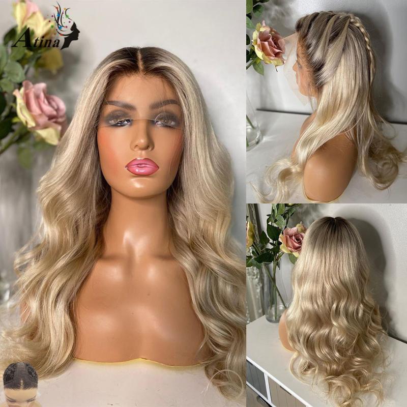 Atina HD Body Wave Human Hair Wigs For Black Women 613 Pre Plucked Brazilian Transparent Remy Lace Wig Closure 150 Density, Black;brown
Atina HD Body Wave Human Hair Wigs For Black Women 613 Pre Plucked Brazilian Transparent Remy Lace Wig Closure 150 Density, Black;brown