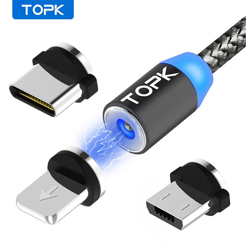 TOPK AM17 1M LED Magnetic USB Cable for Xs Max 8 7 6 &Type C & Micro USB Cable for Samsung Xiaomi LG USB C
TOPK AM17 1M LED Magnetic USB Cable for Xs Max 8 7 6 &Type C & Micro USB Cable for Samsung Xiaomi LG USB C