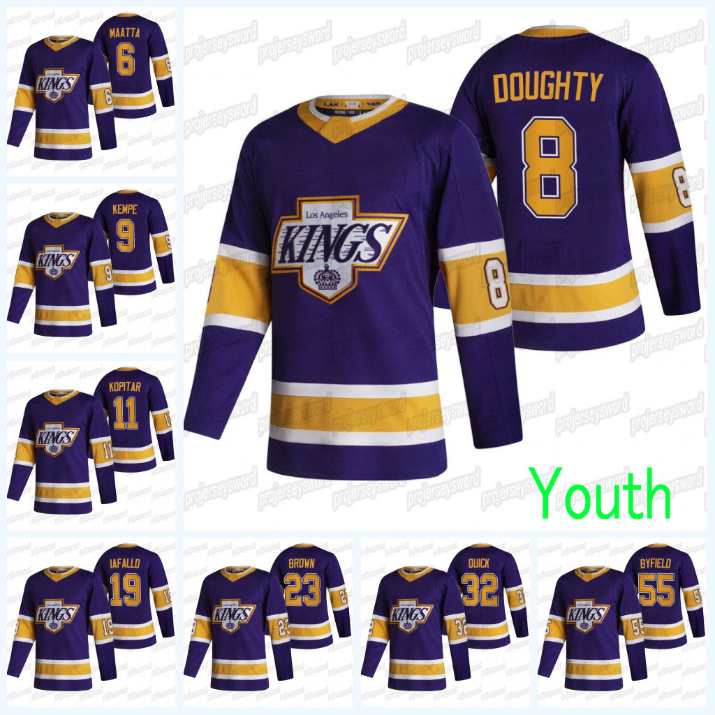 Youth Los Angeles Kings 2021 Reverse Retro Jersey Jeff Carter Jonathan Quick Dustin Brown Alex Iafallo Olli Maatta Drew Doughty Adrian Kempe, 77 jeff carter
Youth Los Angeles Kings 2021 Reverse Retro Jersey Jeff Carter Jonathan Quick Dustin Brown Alex Iafallo Olli Maatta Drew Doughty Adrian Kempe, 77 jeff carter