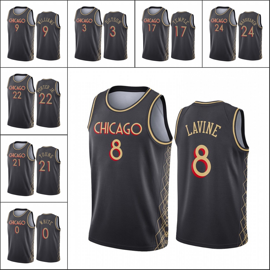 Chicago Bulls Men Garrett Temple Devon Dotson Coby White Zach LaVine Black City Edition No Little Plans 2020-21 Jersey
Chicago Bulls Men Garrett Temple Devon Dotson Coby White Zach LaVine Black City Edition No Little Plans 2020-21 Jersey