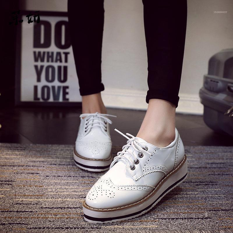 Spring Autumn Single Shoes Fashion Shoes Women Brogue Casual Wedges Lacing Wedge Thick Heel New Arrival Carved1, Black
Spring Autumn Single Shoes Fashion Shoes Women Brogue Casual Wedges Lacing Wedge Thick Heel New Arrival Carved1, Black