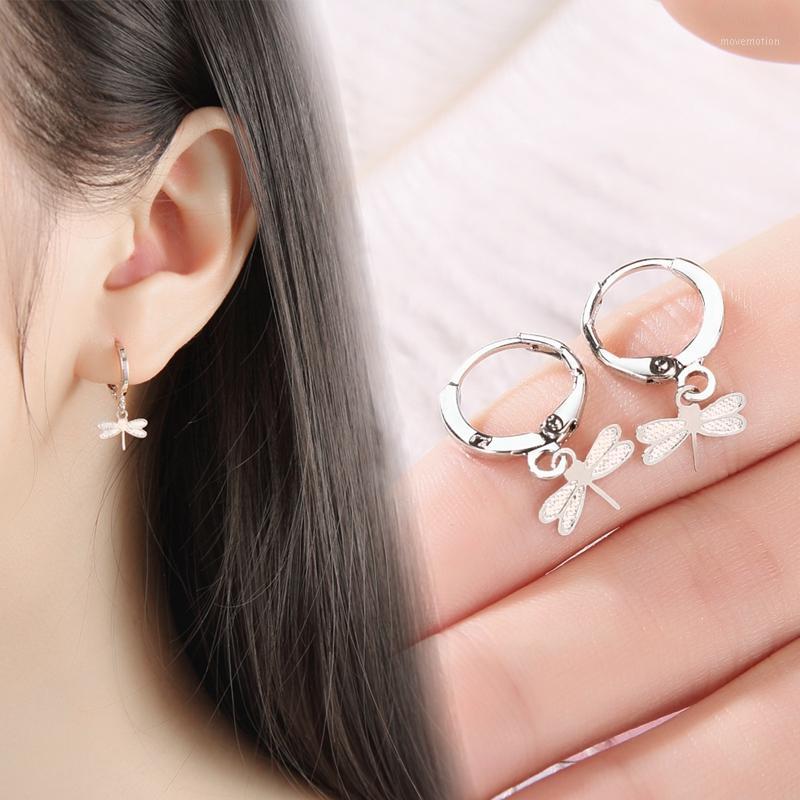 2020 New Arrival Animal Drop Dangle Earrings For Women Silver Color Dragonfly Charm Anniversary Girlfriend Jewelry Brincos Hoop1
2020 New Arrival Animal Drop Dangle Earrings For Women Silver Color Dragonfly Charm Anniversary Girlfriend Jewelry Brincos Hoop1