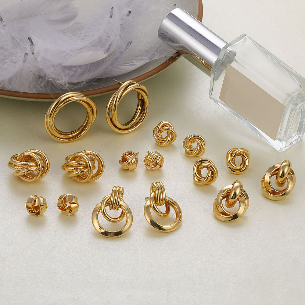 2020 New Gold Color Earrings For Women Multiple Trendy Round Geometric Drop Statement Earrings Fashion Party Jewelry Gift
2020 New Gold Color Earrings For Women Multiple Trendy Round Geometric Drop Statement Earrings Fashion Party Jewelry Gift