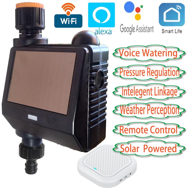 WIFI Connect Smart Watering Timer waterproof IrrigationTimer Water Valve Garden Irrigation Controller Smart Watering System, 2 ways
WIFI Connect Smart Watering Timer waterproof IrrigationTimer Water Valve Garden Irrigation Controller Smart Watering System, 2 ways