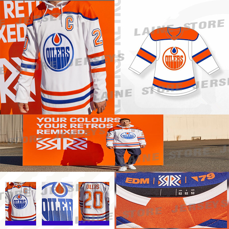 Edmonton Oilers 2020-21 Reverse Retro Jersey 97 Connor McDavid 29 Leon Draisaitl 93 Ryan Nugent-Hopkins 74 Ethan Bear Hockey Jerseys, White
Edmonton Oilers 2020-21 Reverse Retro Jersey 97 Connor McDavid 29 Leon Draisaitl 93 Ryan Nugent-Hopkins 74 Ethan Bear Hockey Jerseys, White