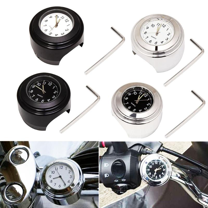 7/8" Universal Motorcycle Handlebar Watch Bike Hand Grip Bar Mount Dial Clock Watch Waterproof For Scooter Bicycle Motor ATV
7/8" Universal Motorcycle Handlebar Watch Bike Hand Grip Bar Mount Dial Clock Watch Waterproof For Scooter Bicycle Motor ATV