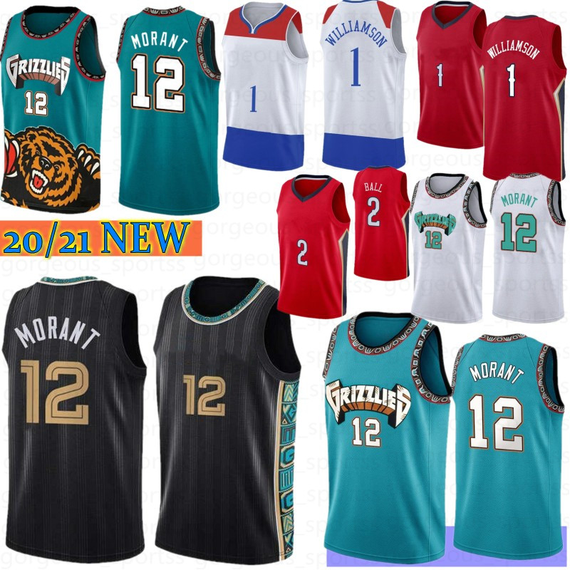 Ja 12 Morant Zion 1 Williamson NCAA Basketball Jersey Lonzo 2 Ball S-XXL Camiseta de baloncest 2021 Stock Men Kids 2021 Camisetas de baloncesto, Black;red
Ja 12 Morant Zion 1 Williamson NCAA Basketball Jersey Lonzo 2 Ball S-XXL Camiseta de baloncest 2021 Stock Men Kids 2021 Camisetas de baloncesto, Black;red