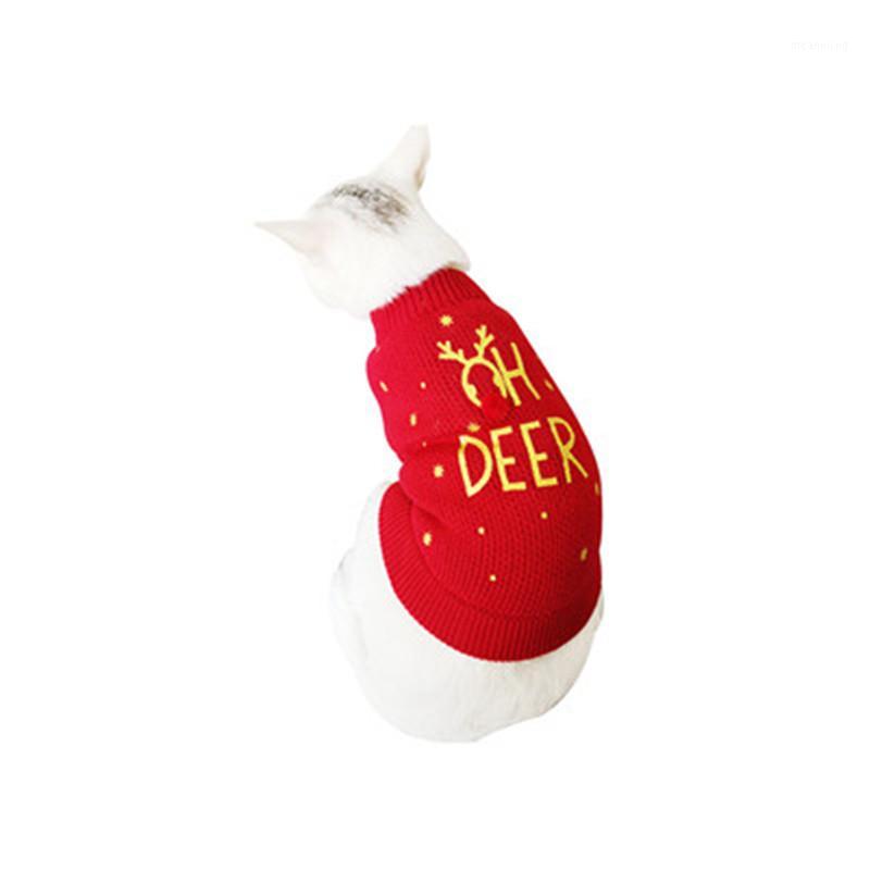 Dog Woolen sweater Christmas Small Pet Dog Cat Winter Warm Deer Sweater Coat Costume Apparel knitting crochet clothes 20191, Red
Dog Woolen sweater Christmas Small Pet Dog Cat Winter Warm Deer Sweater Coat Costume Apparel knitting crochet clothes 20191, Red
