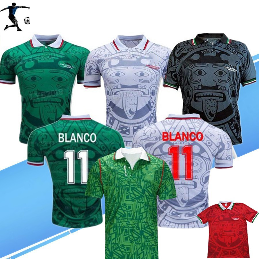 1998 Retro soccer jerseys BLANCO HERNANDEZ CAMPOS RAMIREZ Red Special shirt LOZANO green shirt 94 95 98 Classic football shirt, Black;yellow
1998 Retro soccer jerseys BLANCO HERNANDEZ CAMPOS RAMIREZ Red Special shirt LOZANO green shirt 94 95 98 Classic football shirt, Black;yellow