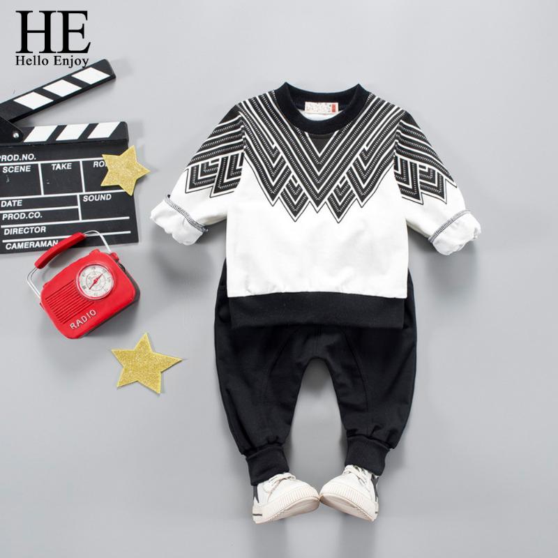 HE Hello Enjoy Children Clothing Set Long Sleeve T-shirt+Pant Sport Suits Kids 2 Piece Boys Clothes Tracksuits Fashion 2021, Photo color
HE Hello Enjoy Children Clothing Set Long Sleeve T-shirt+Pant Sport Suits Kids 2 Piece Boys Clothes Tracksuits Fashion 2021, Photo color