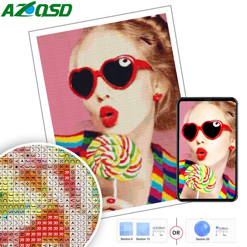 AZQSD Diamond Painting Photo Custom Full Square/Round Drill 5d Diy Diamond Embroidery Private Picture Handmade Home Decor
AZQSD Diamond Painting Photo Custom Full Square/Round Drill 5d Diy Diamond Embroidery Private Picture Handmade Home Decor