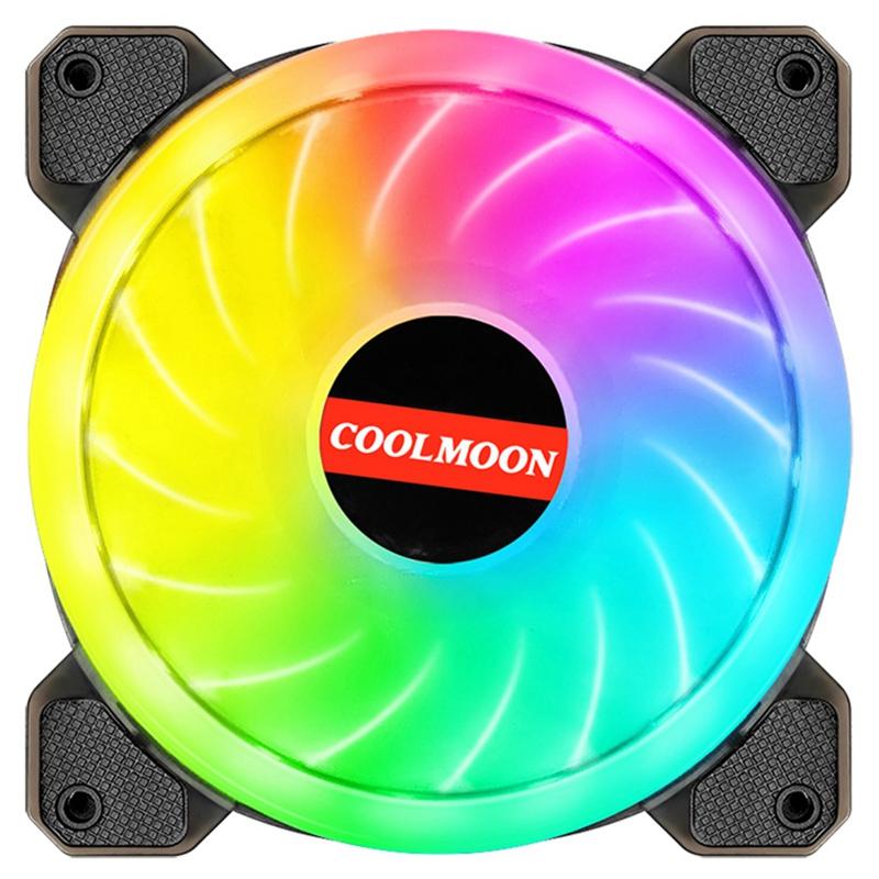 COOLMOON Starlight Computer Case PC Cooling Fan RGB Adjust 120mm Quiet Computer Cooler RGB CPU Case 4 Fan(Music Controller
COOLMOON Starlight Computer Case PC Cooling Fan RGB Adjust 120mm Quiet Computer Cooler RGB CPU Case 4 Fan(Music Controller