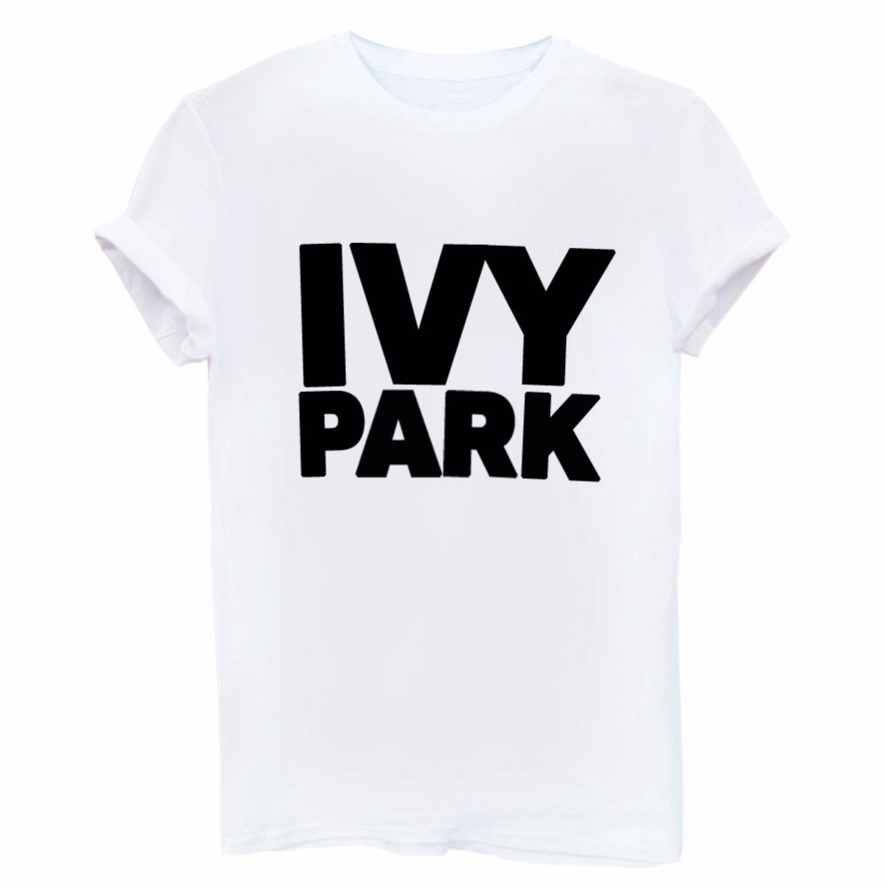 100% cotton New summer IVY PARK Women T shirt Cotton Casual Funny Loose White Black Tops Tee Hipster Street short sleeve woman shirts
100% cotton New summer IVY PARK Women T shirt Cotton Casual Funny Loose White Black Tops Tee Hipster Street short sleeve woman shirts