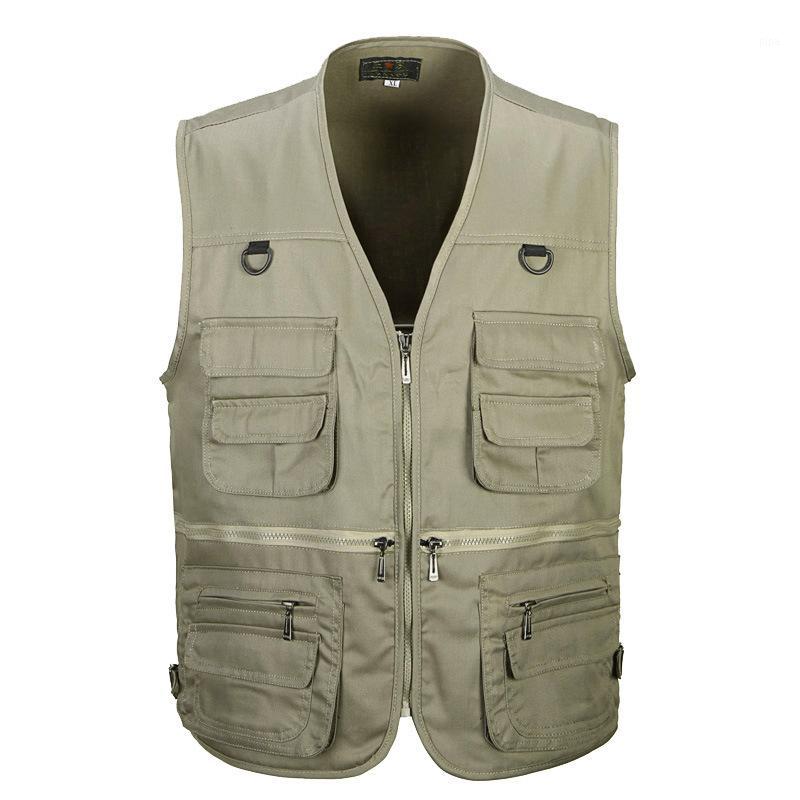 Men Cotton Multi Pocket Vest Summer New Male Casual Thin Sleeveless Jacket With Many Pockets Mens Photographer1
Men Cotton Multi Pocket Vest Summer New Male Casual Thin Sleeveless Jacket With Many Pockets Mens Photographer1