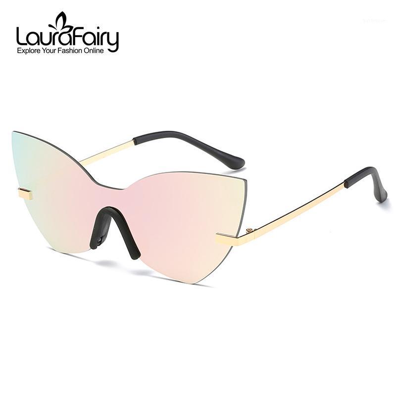 Laura Fairy Rimless Cateye Design Women Sun Glasses Multi Color Mirrored One Piece Lens Sunglasses 2020 661051
Laura Fairy Rimless Cateye Design Women Sun Glasses Multi Color Mirrored One Piece Lens Sunglasses 2020 661051