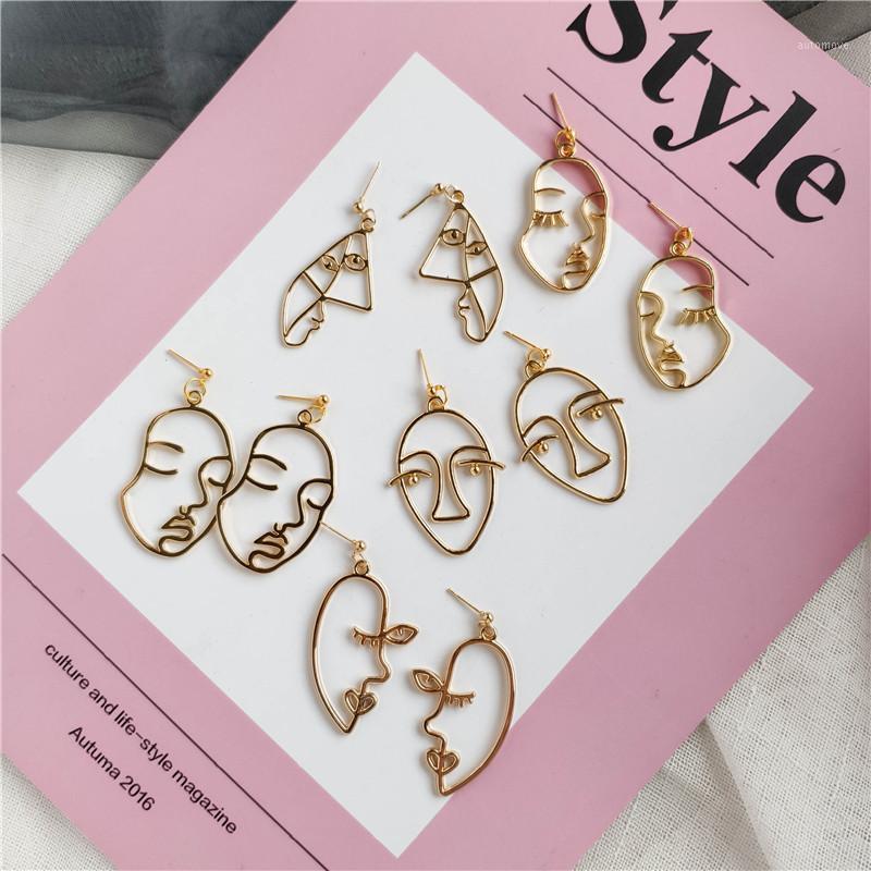 Fashion Golden Dangle Earrings For Women Alloy Abstract Human Face Symmetry Drop Earrings Jewelry Bijoux1
Fashion Golden Dangle Earrings For Women Alloy Abstract Human Face Symmetry Drop Earrings Jewelry Bijoux1