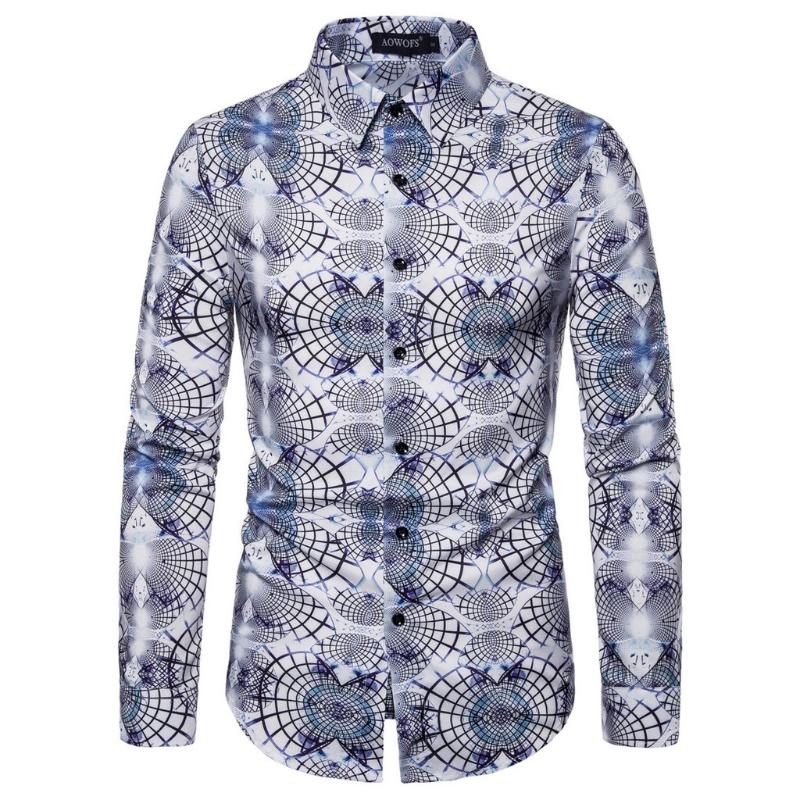 Fashion Men' Shirt Blouse Long Sleeve Tops Casual 3D Printing Colorful Business Slim Fit Streetwear Shirts Men Camisas Hombre, As pic
Fashion Men' Shirt Blouse Long Sleeve Tops Casual 3D Printing Colorful Business Slim Fit Streetwear Shirts Men Camisas Hombre, As pic