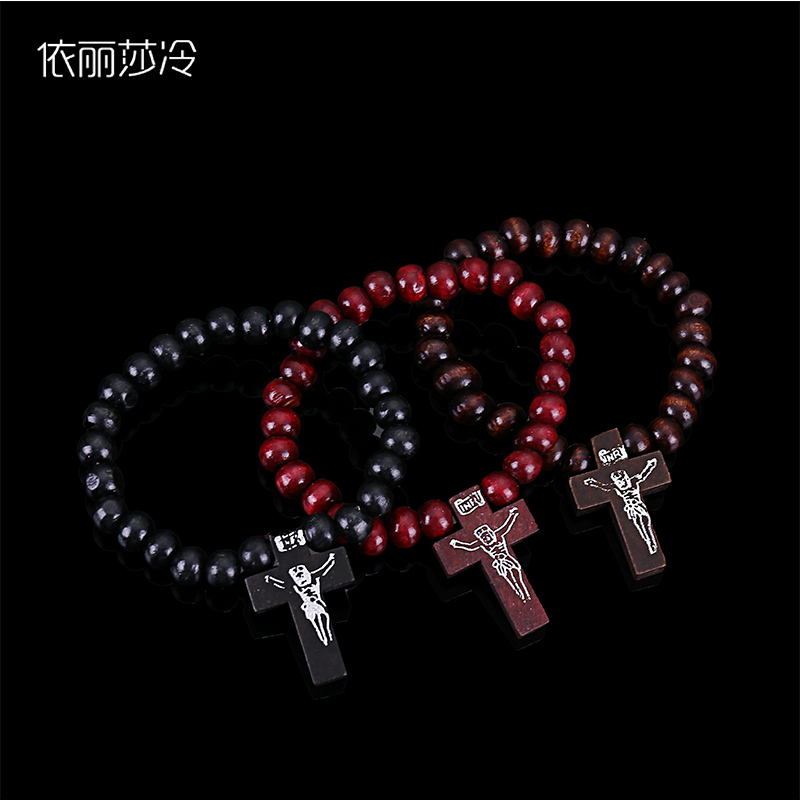 Catholic Wood Beads Rosary Bracelet Classic Prayer Rosary Jesus Blessing Bracelet Classic Wooden Cross Jesus
Catholic Wood Beads Rosary Bracelet Classic Prayer Rosary Jesus Blessing Bracelet Classic Wooden Cross Jesus