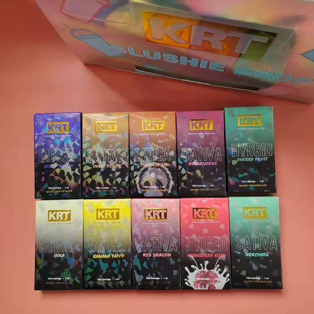 10 flavors New KRT packaging empty box KRT atomizer packing box sales slushie drop hybrid sariva free DHL FEDEX
10 flavors New KRT packaging empty box KRT atomizer packing box sales slushie drop hybrid sariva free DHL FEDEX