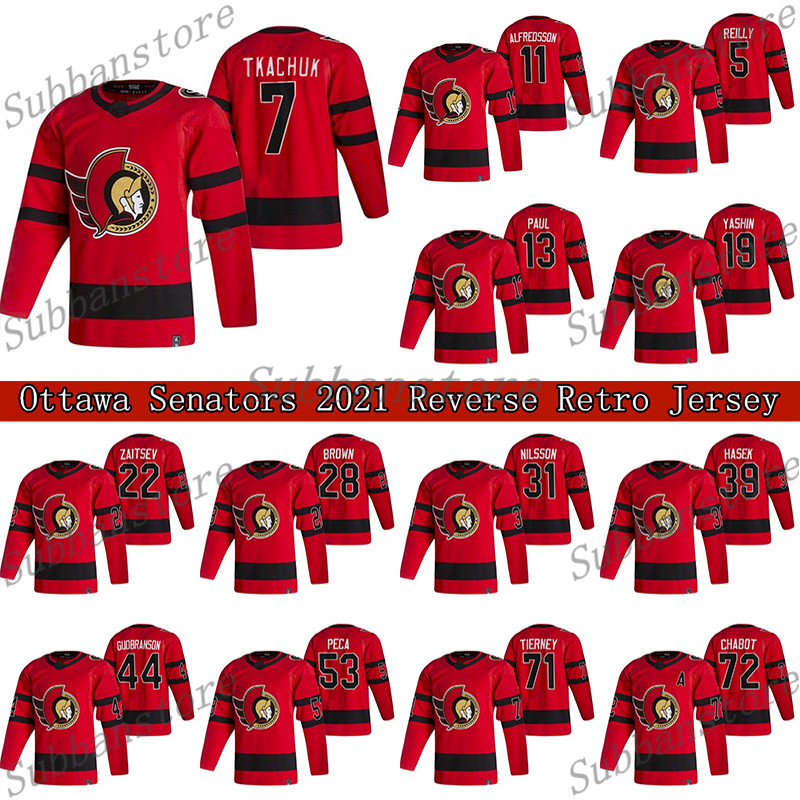 Ottawa Senators 2021 Reverse Retro Jersey 7 Brady Tkachuk 30 Matt Murray 71 Chris Tierney Hockey Jerseys, Red
Ottawa Senators 2021 Reverse Retro Jersey 7 Brady Tkachuk 30 Matt Murray 71 Chris Tierney Hockey Jerseys, Red