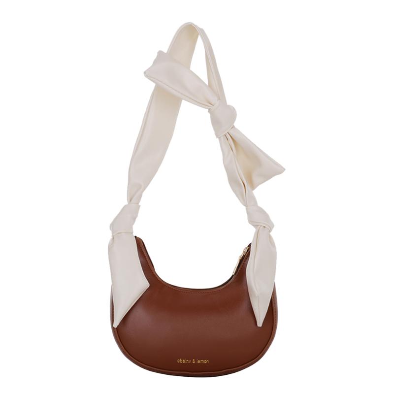 Fashion Exquisite Shopping Bag Elegant Hit Color Handbag Ladies Shoulder Hobos Bag Bowknot Strap Small Satchels, Black
Fashion Exquisite Shopping Bag Elegant Hit Color Handbag Ladies Shoulder Hobos Bag Bowknot Strap Small Satchels, Black