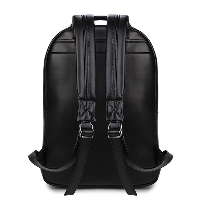 3D Embossed Men Backpack Travel Punk Rock Women Leather Backpack Grimace Owl Skull Fox Lion Pattern Backpacks Funny School Shoulder Bag