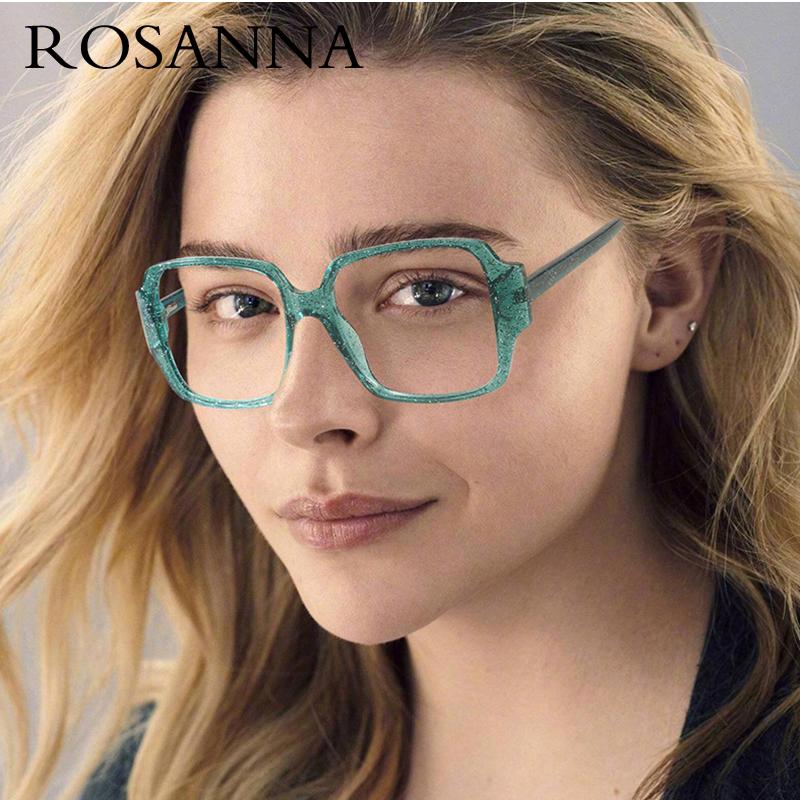 ROSANNA Oversized Square Clear Rivet Glasses Frame Women 2021 Fashion Clear Frame Big Eyeglasses For Women Elegant Brand Eyewear
ROSANNA Oversized Square Clear Rivet Glasses Frame Women 2021 Fashion Clear Frame Big Eyeglasses For Women Elegant Brand Eyewear