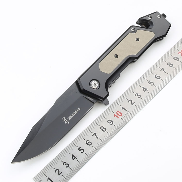 New Browning DA316 Black Tactical Folding Knife G10 Handle Outdoor Camping Hiking Fishing Survival Pocket EDC Tools
New Browning DA316 Black Tactical Folding Knife G10 Handle Outdoor Camping Hiking Fishing Survival Pocket EDC Tools