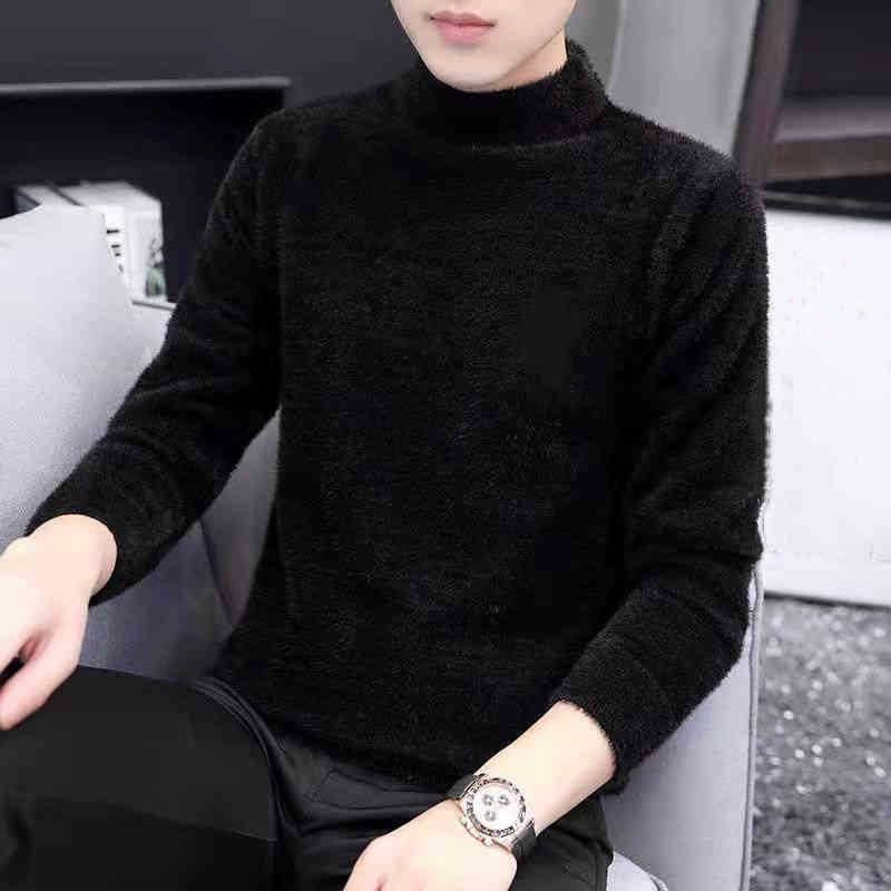 Men's Sweaters men's top Fashion autumn slim sweater warm turtleneck black Pullover clothing cotton knitting D17S
Men's Sweaters men's top Fashion autumn slim sweater warm turtleneck black Pullover clothing cotton knitting D17S