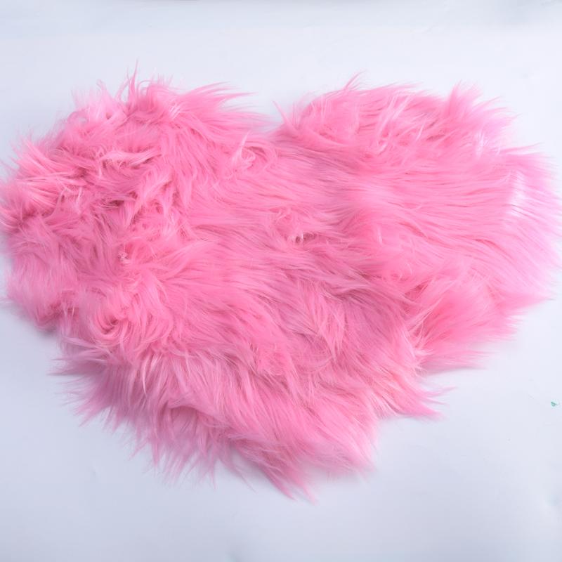 Bedroom Cute Floor Mat Non Slip Soft Baby Room Solid Heart Shape Artificial Wool Door Shaggy Home Fluffy Carpet Decoration, Dark pink
Bedroom Cute Floor Mat Non Slip Soft Baby Room Solid Heart Shape Artificial Wool Door Shaggy Home Fluffy Carpet Decoration, Dark pink