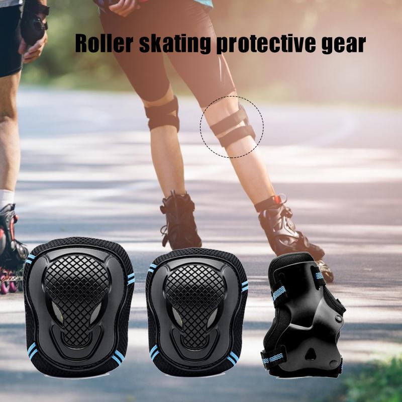 6pcs/set Skateboard Ice Roller Skating Protective Gear Elbow Pads Wrist Guard Cycling Riding Knee Protector For Kids Men Women
6pcs/set Skateboard Ice Roller Skating Protective Gear Elbow Pads Wrist Guard Cycling Riding Knee Protector For Kids Men Women