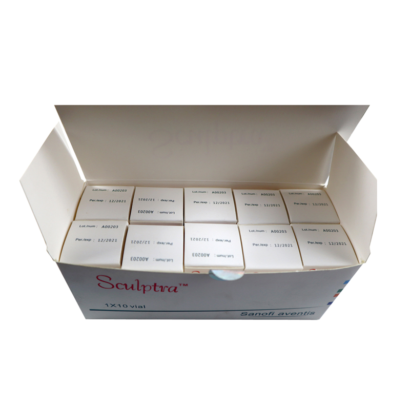 Beauty Items Sculptra PLLA poly-l-lactic acid 1vials x5ml demal filler anti-aging plastic facial Surgery
Beauty Items Sculptra PLLA poly-l-lactic acid 1vials x5ml demal filler anti-aging plastic facial Surgery