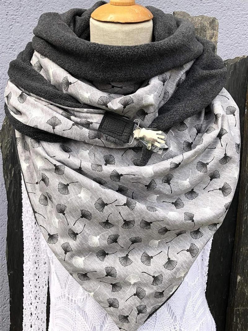 Scarves Winter Scarf Women Fashion Printing Leafs Button Soft Wrap Casual Warm Shawls Multi-purpose Shawl Scarf1
Scarves Winter Scarf Women Fashion Printing Leafs Button Soft Wrap Casual Warm Shawls Multi-purpose Shawl Scarf1