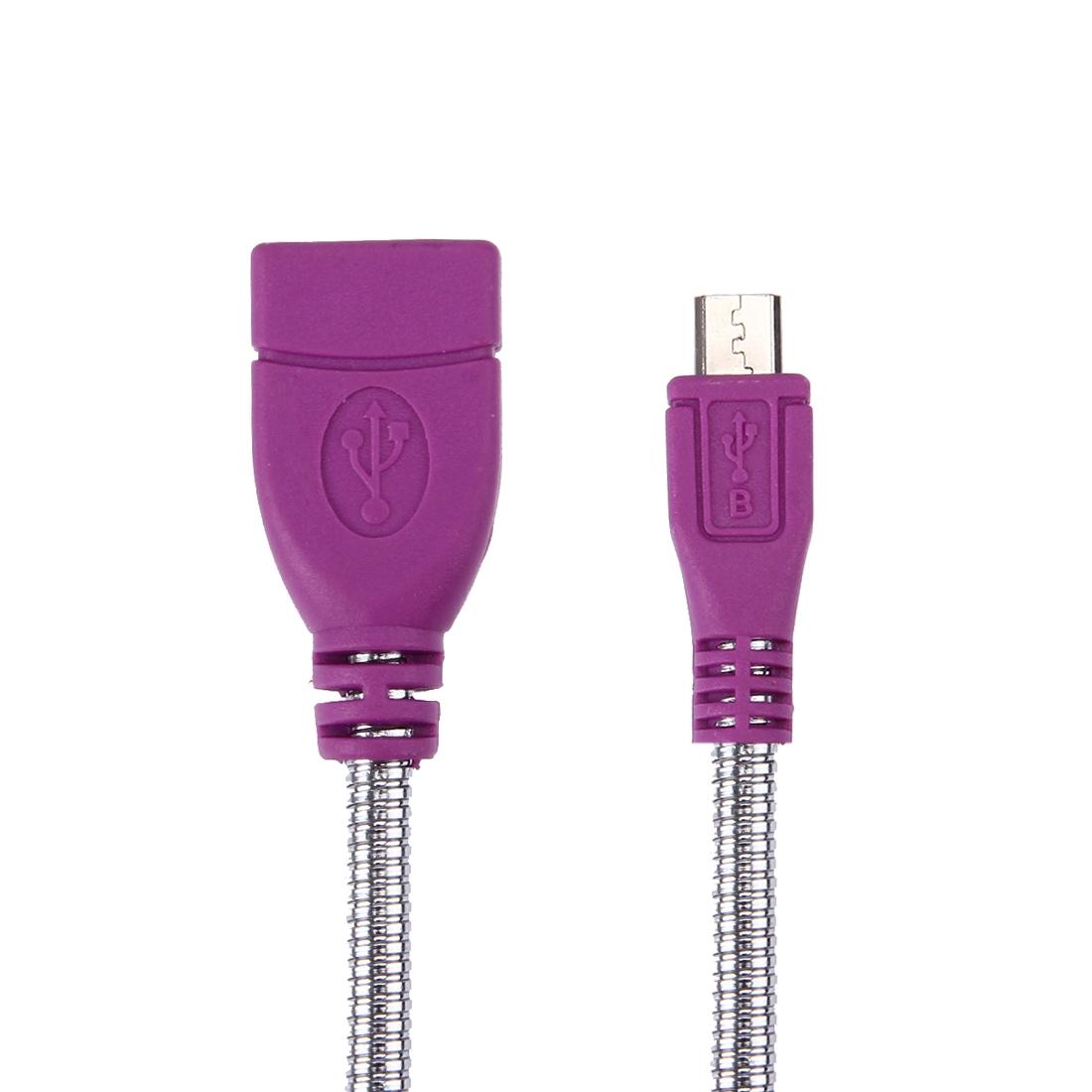 USB 20 Female to Micro USB Male Metal Soft Hose OTG Converter Adapter Cable for OTG device Length about 10cm
USB 20 Female to Micro USB Male Metal Soft Hose OTG Converter Adapter Cable for OTG device Length about 10cm