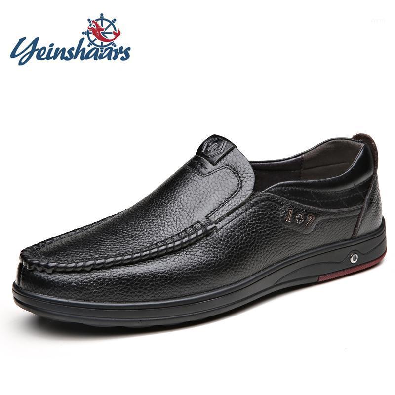 YEINSHAARS Mens Formal Shoes Genuine Leather Dress Office Shoe Slip on Wedding Footwear Soft Breathable Plus Size 38-481, Black
YEINSHAARS Mens Formal Shoes Genuine Leather Dress Office Shoe Slip on Wedding Footwear Soft Breathable Plus Size 38-481, Black