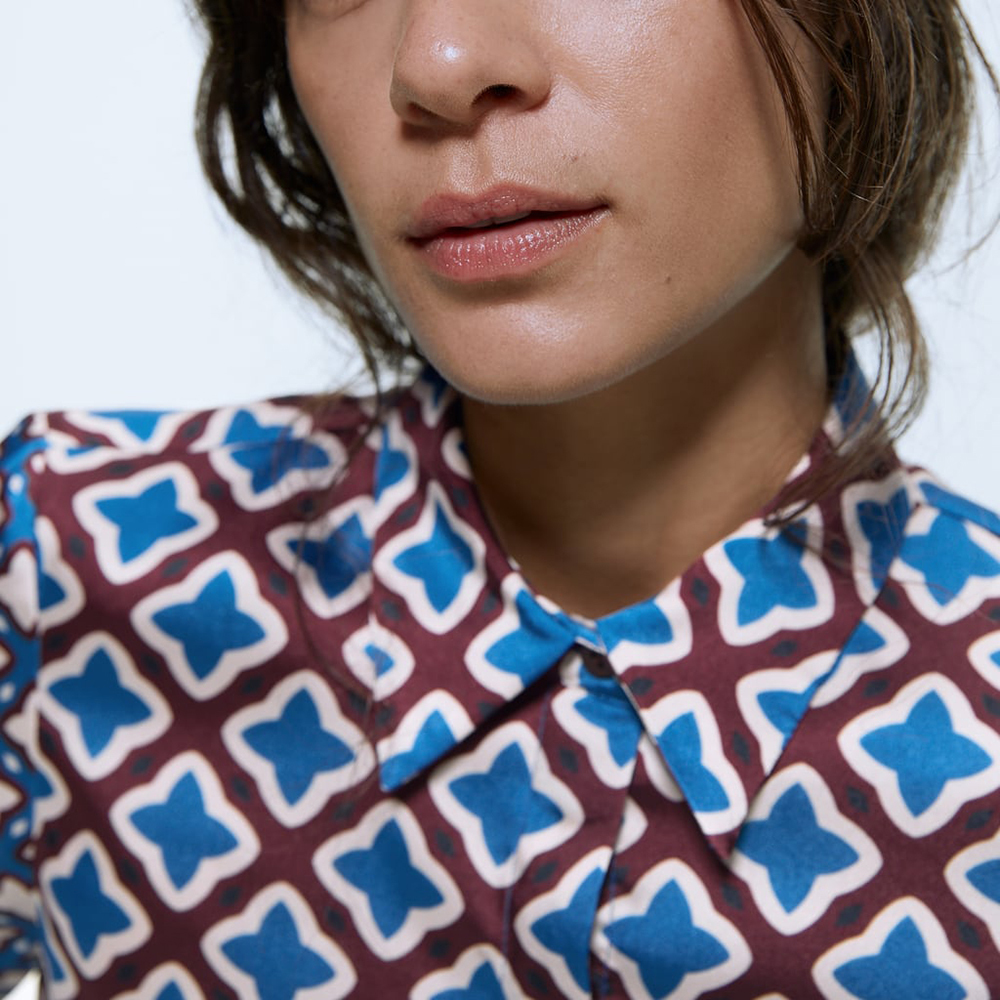 ZA Print Dress New Winter Autumn Newest Casual England Print Dress Women Bohemian Party Dress Friend Gifts Wholesale T200416