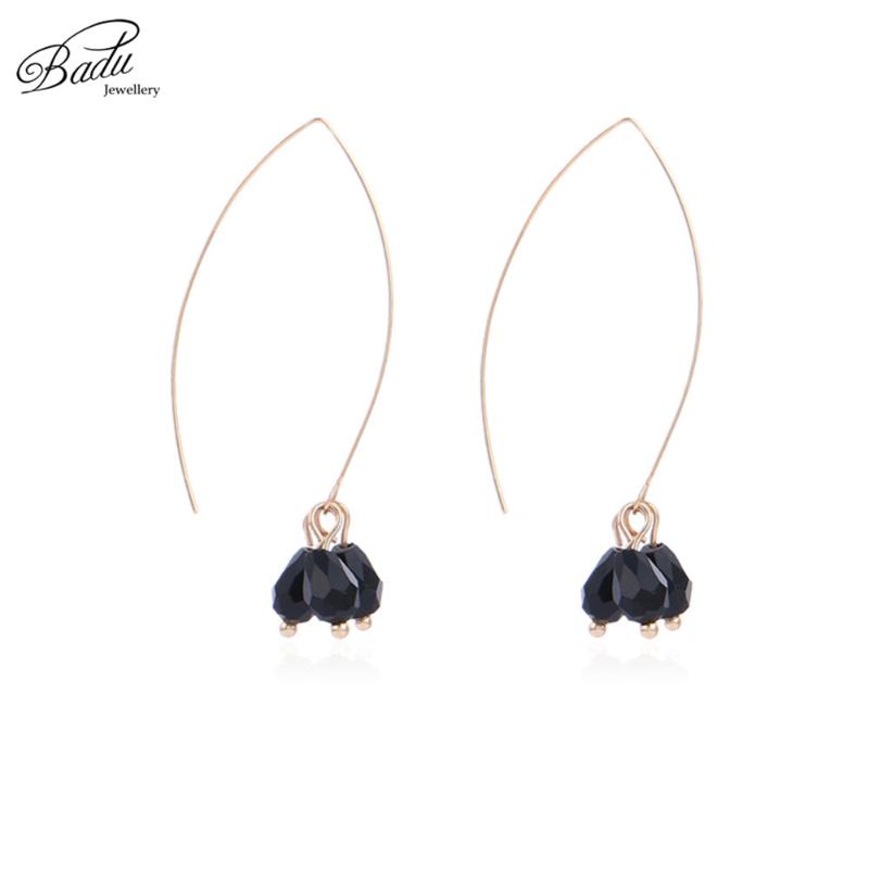 Badu Delicate Fish Hook Earring Crystal Pendant Girls Lovely Earrings for Women Fashion Jewelry Gift for Party Wholesale 
Badu Delicate Fish Hook Earring Crystal Pendant Girls Lovely Earrings for Women Fashion Jewelry Gift for Party Wholesale