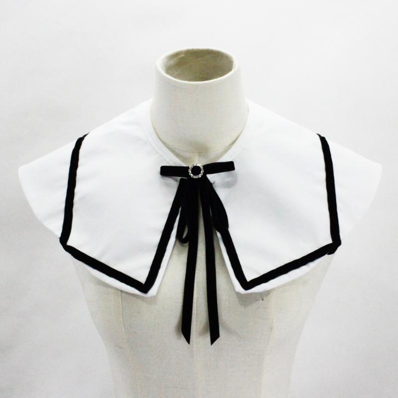 New Women Removable Fake Collar Detachable Collar Shawl Half Shirt Sweater Female False Shawl Wrap Decorative Faux Col1, Black;gray
New Women Removable Fake Collar Detachable Collar Shawl Half Shirt Sweater Female False Shawl Wrap Decorative Faux Col1, Black;gray