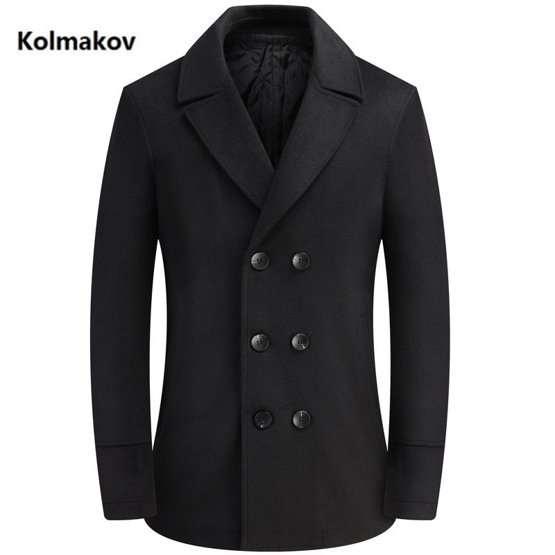 new arrival coat men high quality double breasted wool trench coat men,men's casual wool jackets plus-size M-4XL 201120