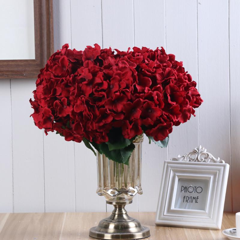 Colorful Decorative Flower 5 Heads Artificial Silk Hydrangea DIY Home Party Wedding Arch Background Wall Decorative Flower, White
Colorful Decorative Flower 5 Heads Artificial Silk Hydrangea DIY Home Party Wedding Arch Background Wall Decorative Flower, White