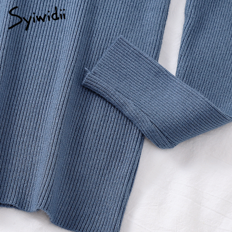 Hot Women Turtleneck Sweater Soft Striped Shirt Stretch Knit Pullovers Solid Casual Winter Autumn Fashion Ladies Korean Slim Top 201017