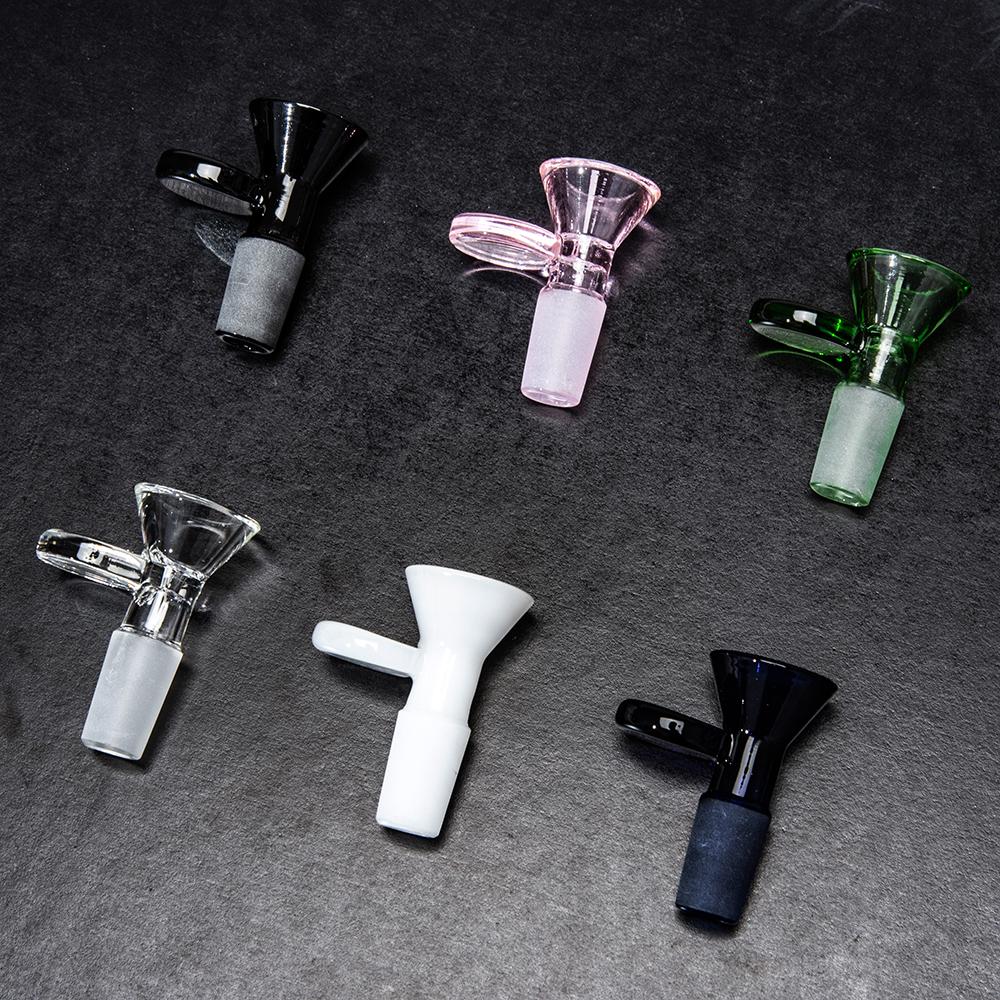 glass slide bowl for glass bong with handle blue clear funnel male Smoking Accessories Water Pipe heady Bongs 14mm male hookah FY2231
glass slide bowl for glass bong with handle blue clear funnel male Smoking Accessories Water Pipe heady Bongs 14mm male hookah FY2231