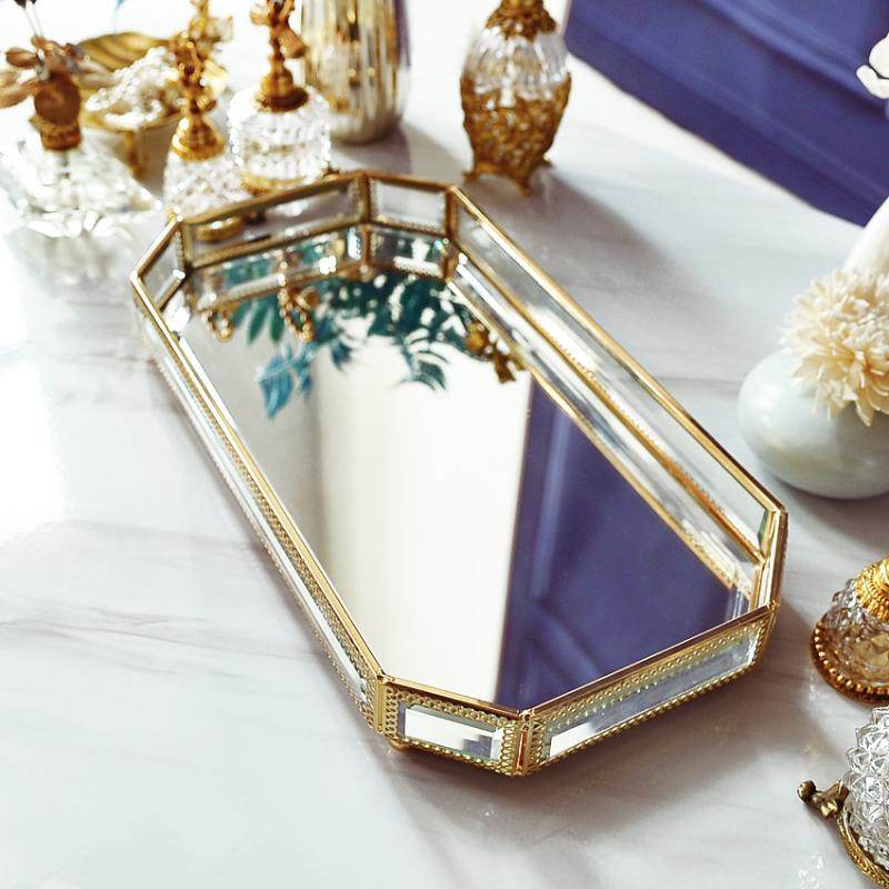 Other Bakeware Makeup Tray Glass Jewelry Storage Decoration Living Room Coffee Table Decorations Wedding Cake Tools
Other Bakeware Makeup Tray Glass Jewelry Storage Decoration Living Room Coffee Table Decorations Wedding Cake Tools