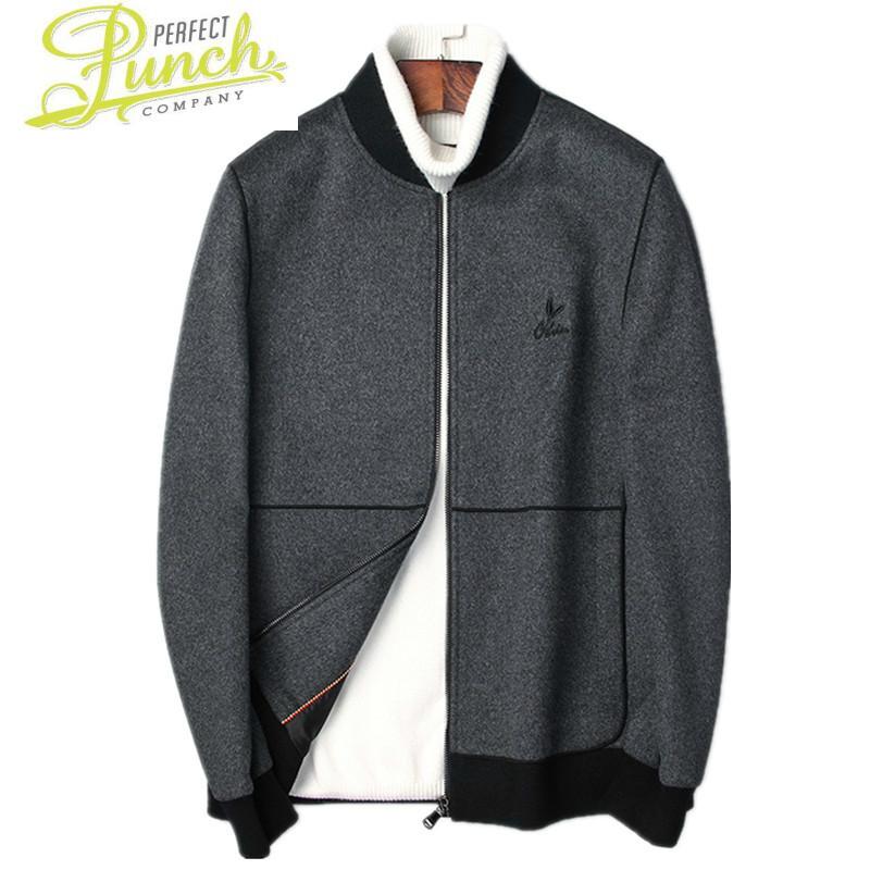 Winter 100% Wool Autumn Jacket Men Double-side Woolen Coats Streetwear Baseball Jackets Men's Coat JLK188077 MY1897, Gray
Winter 100% Wool Autumn Jacket Men Double-side Woolen Coats Streetwear Baseball Jackets Men's Coat JLK188077 MY1897, Gray